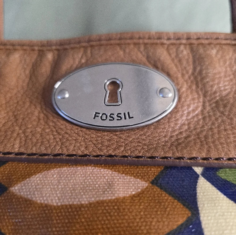 Fossil Multicolor Geometric Shoulder Bag - Picture 4 of 9